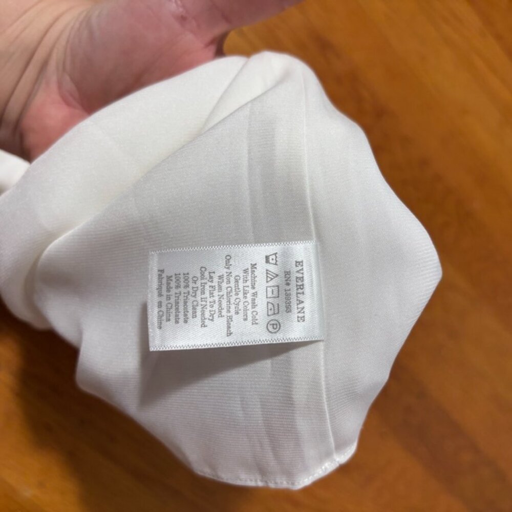 Everlane Womens Size 12 Boxy Camisole Tank Top White Essential Classic - Picture 10 of 10